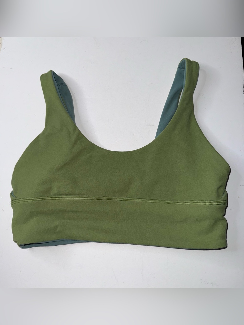 Lululemon Olive Green Sports Bra